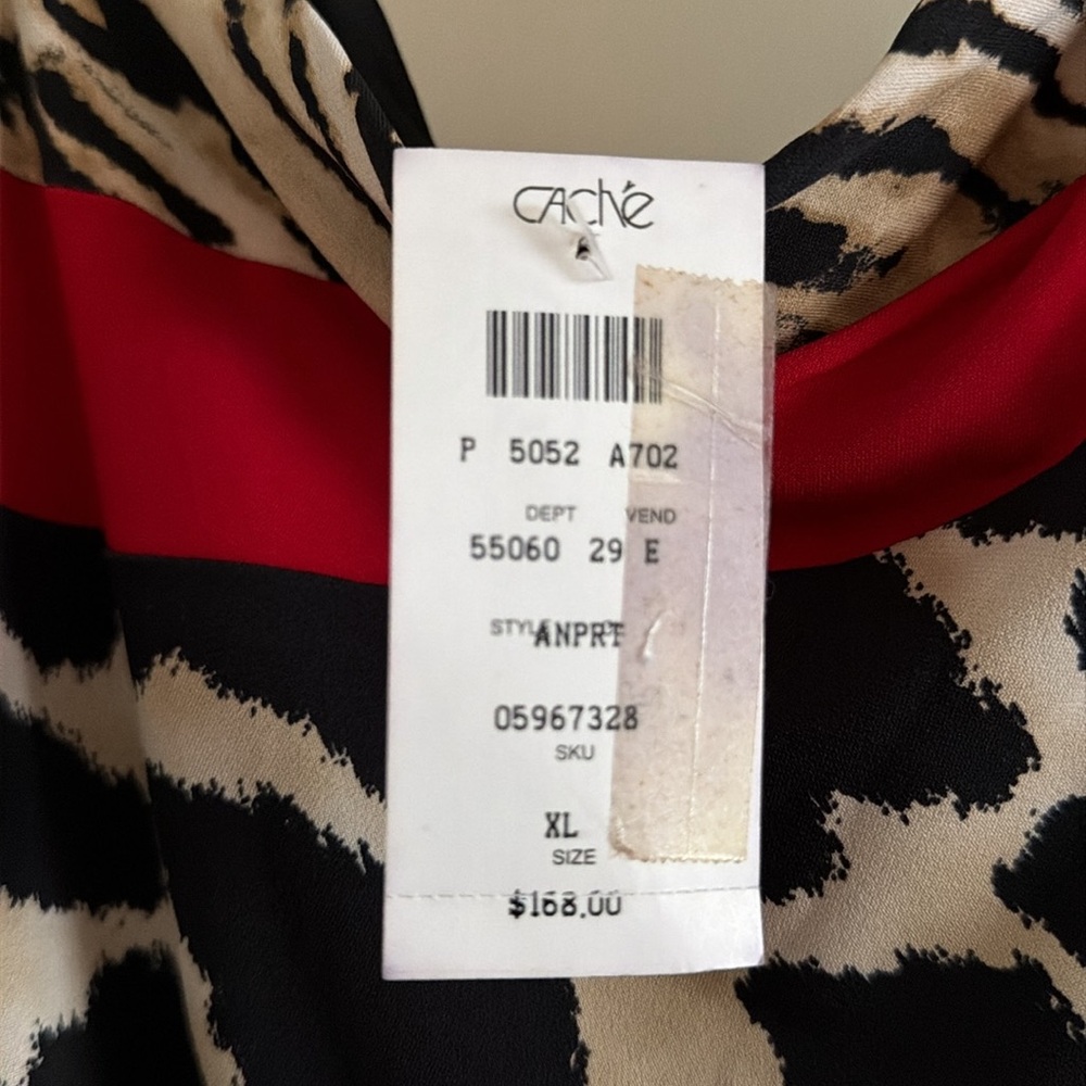 NWT- Cache’ Sexy Animal Print Dress-XL - Picture 3 of 4